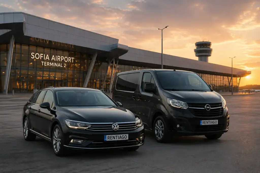 Car hire at Sofia Airport with Rentiago meet and greet service