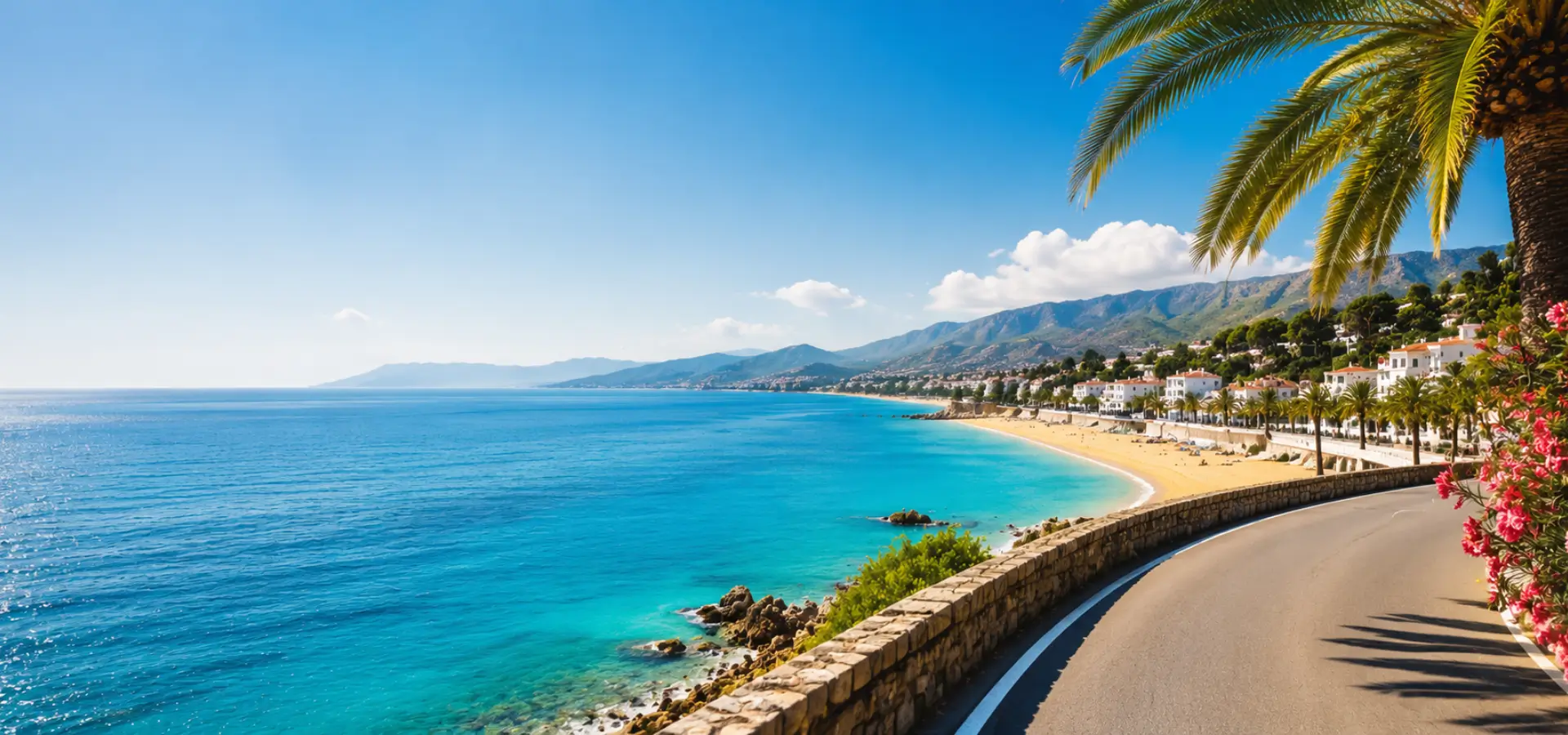 Mediterranean coastal destination representing Rentiago car hire locations across Europe.